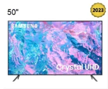 تلویزیون 50 اینچ سامسونگ 2023 اسمارت 4K مدل 50CU7000