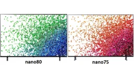 مقایسه تلویزیون الجی نانوسل NANO75 و NANO80