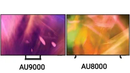 مقایسه تلویزیون سامسونگ AU8000 و AU9000