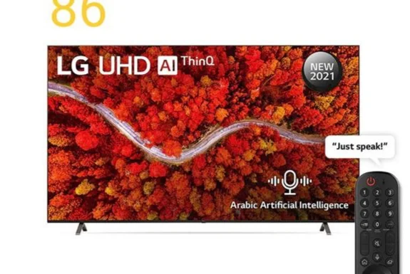 تلویزیون 82 اینچ 4k ال جی  اسمارت مدل 82UP8003