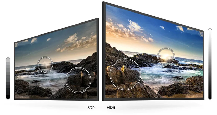 سیستم HDR تلویزیون سامسونگ 43TU8000