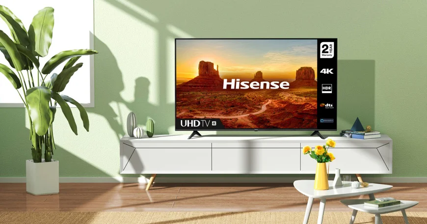 خرید تلویزیون - هایسنس 43 اینچ 4K UHD اسمارت A7100  ارزان قیمت 